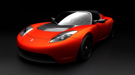 Первый спортивный электрокар Tesla Roadster