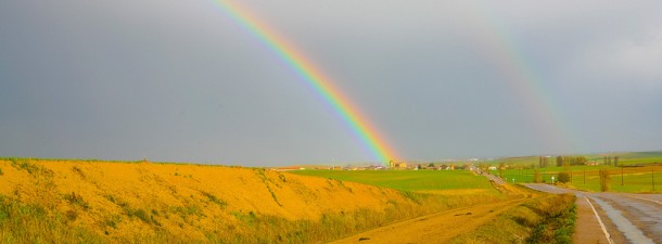 12 фотографий начала или конца радуги